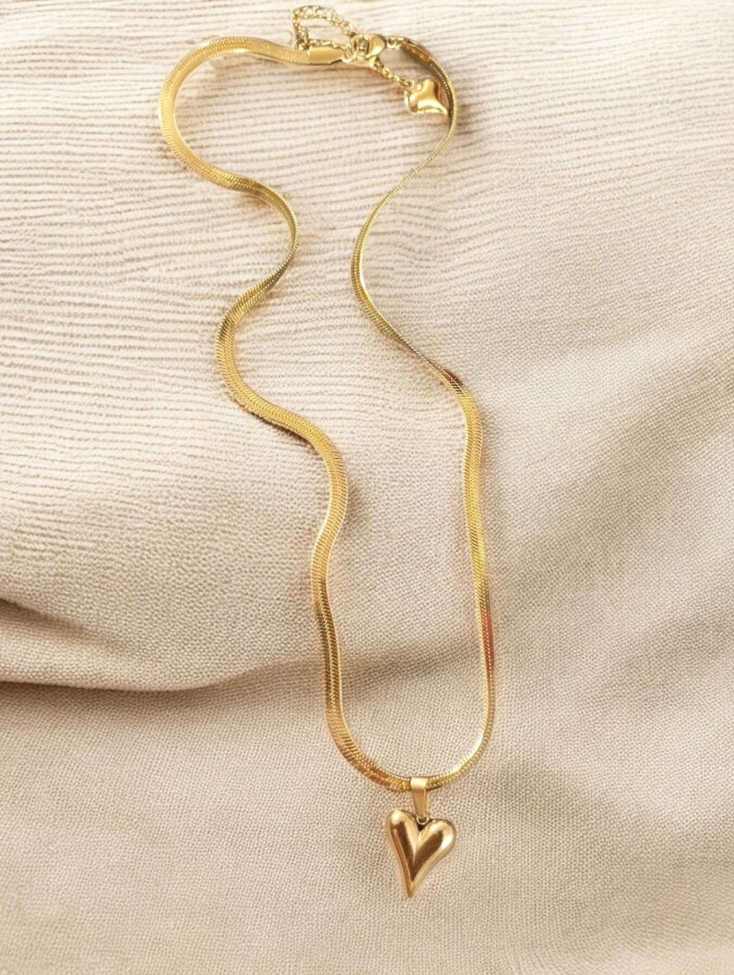 Amy's Heart Necklace - SubhagAlankar