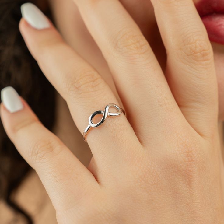 Silver Infinity Ring