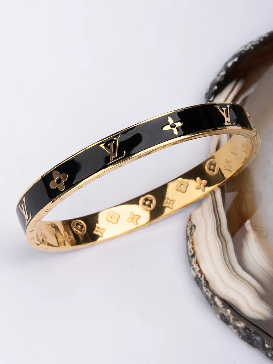 Black Luxe Thin Wrist/ Baby Size bracelet