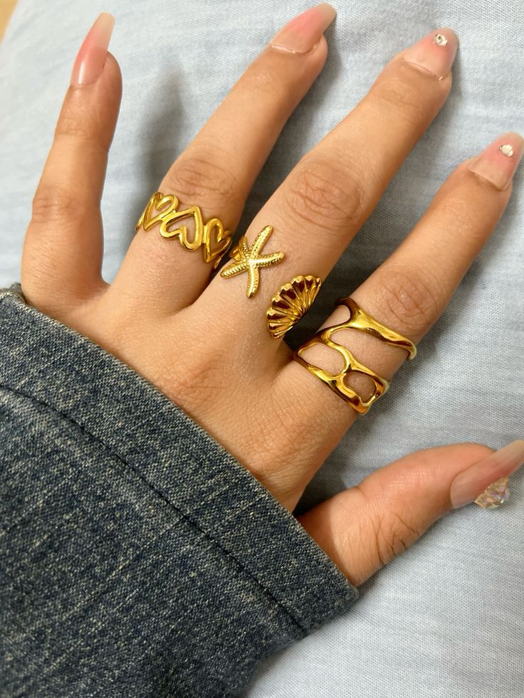 All Day Shine Ring Stack