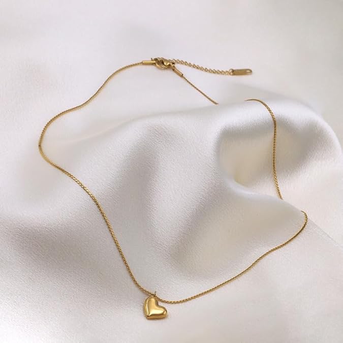 Kiara's Heart Necklace - SubhagAlankar