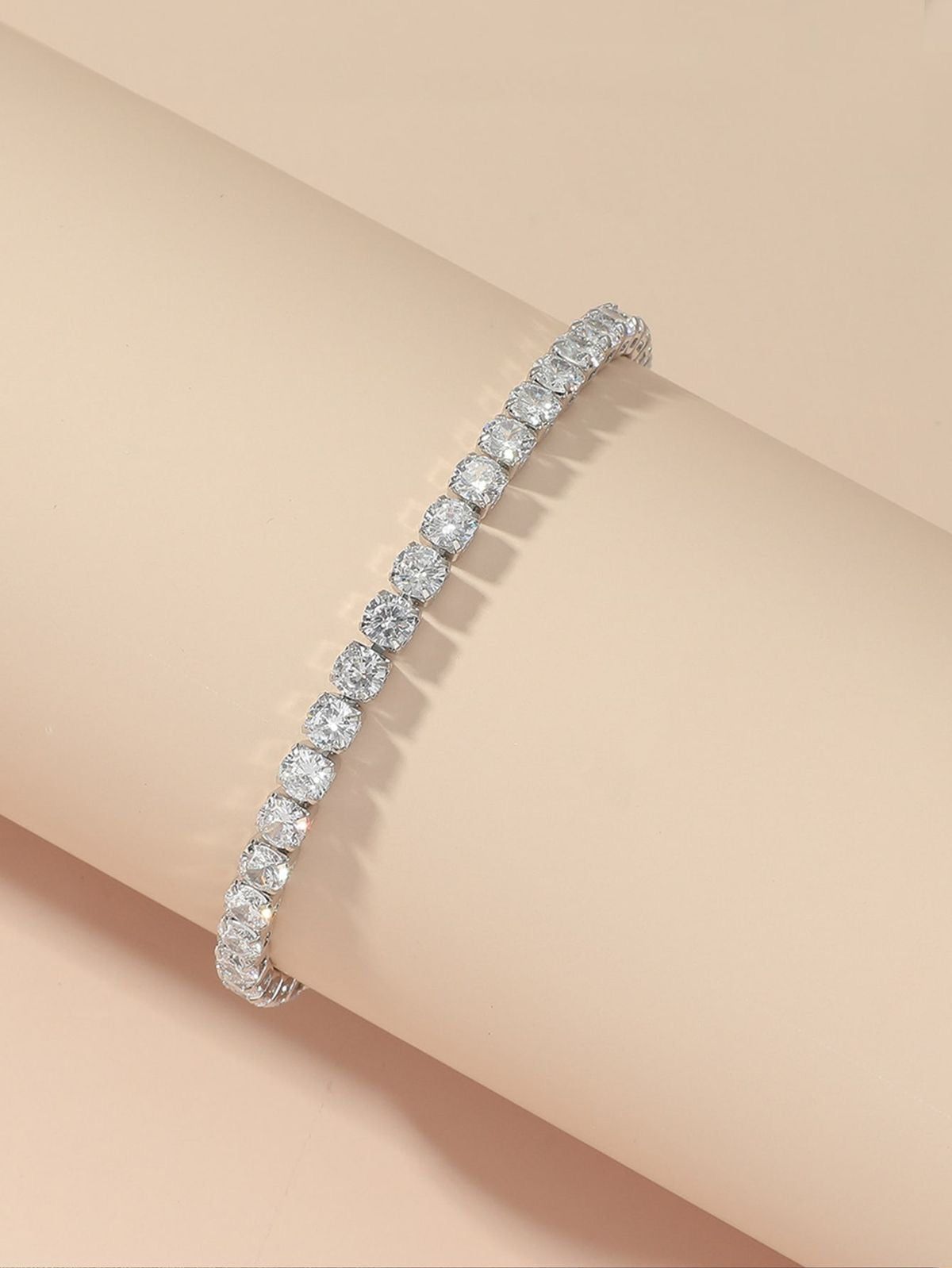 Silver Tennis Bracelet
