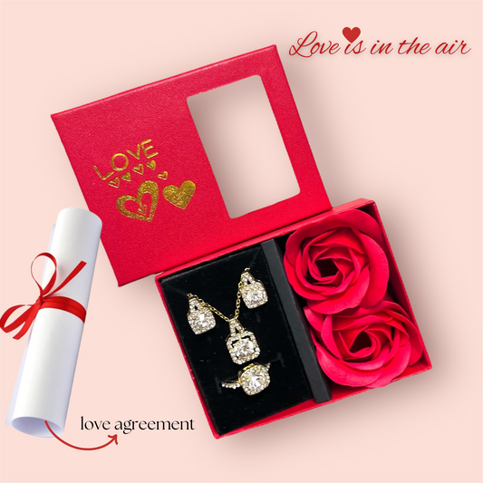 Eternal Love Set With Love Agreement - SubhagAlankar