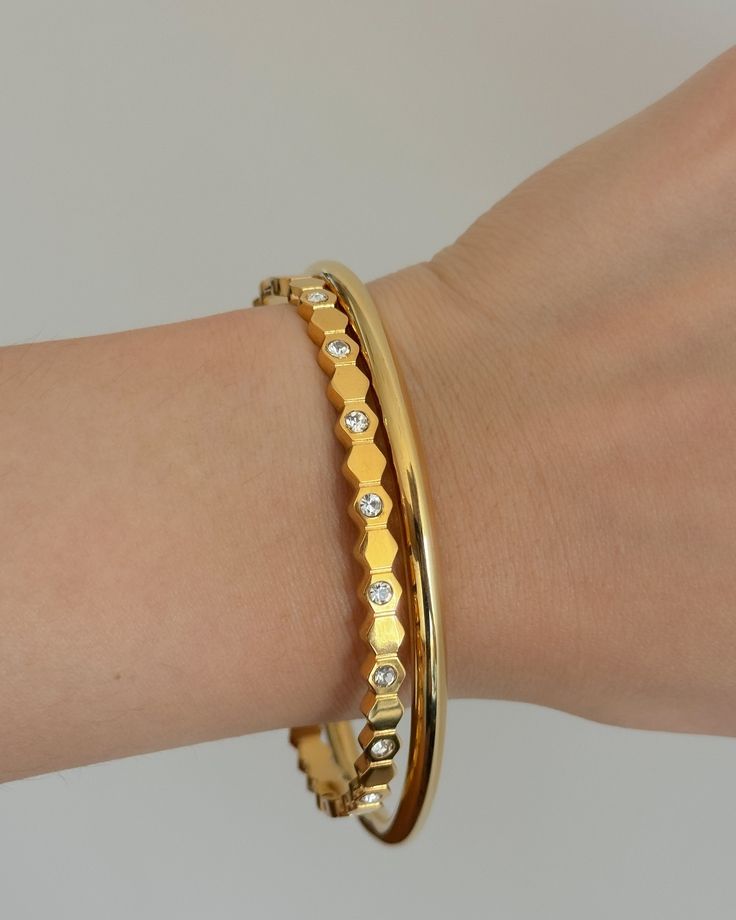 Honey Comb Thin Wrist/ Baby Size bracelet
