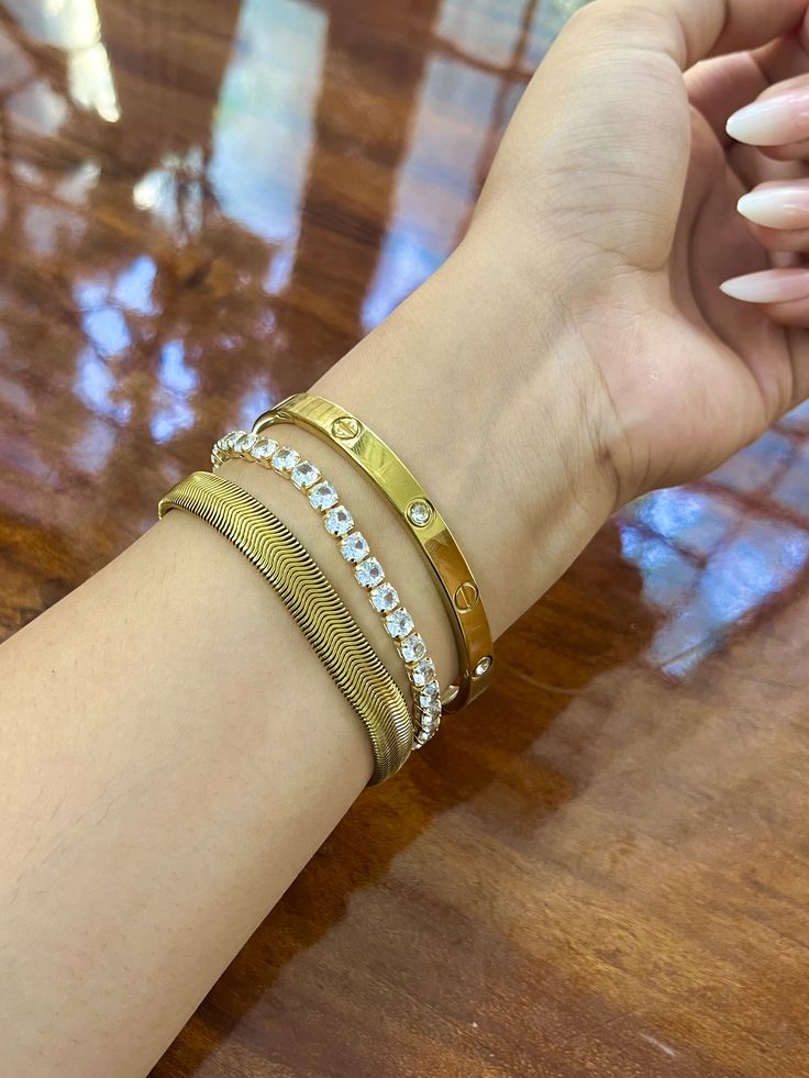All Wrapped Bracelet Stack