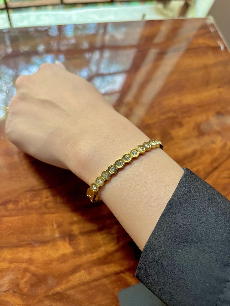Diamond Glow Baby Size/ Thin Wrist Bracelet
