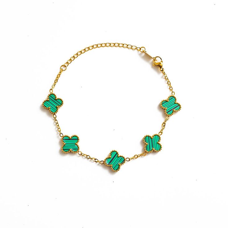 Green Clover Bracelet