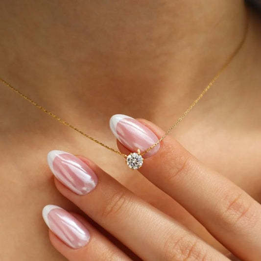 Dainty Diamond Necklace