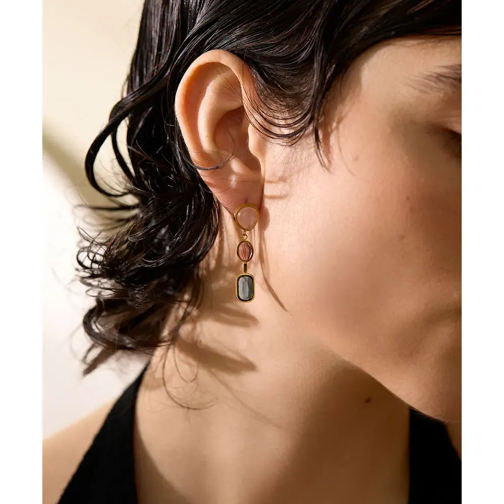 Trine Gem Earrings