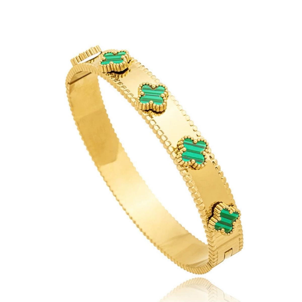 Green Clover bangel Bracelet