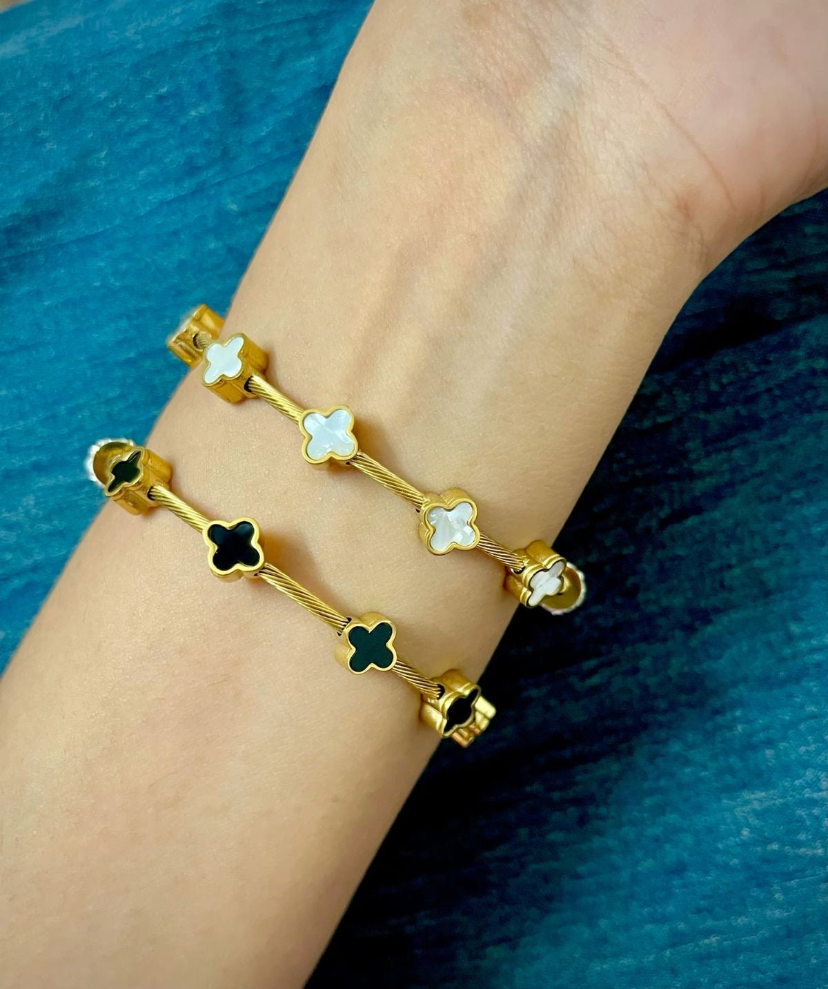 Black Clover Bangel Bracelet
