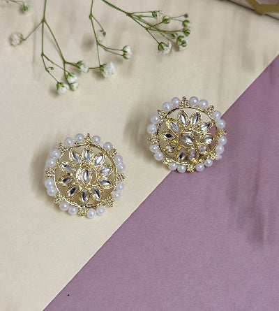Kavya Kundan Choker Jewellery set - SubhagAlankar
