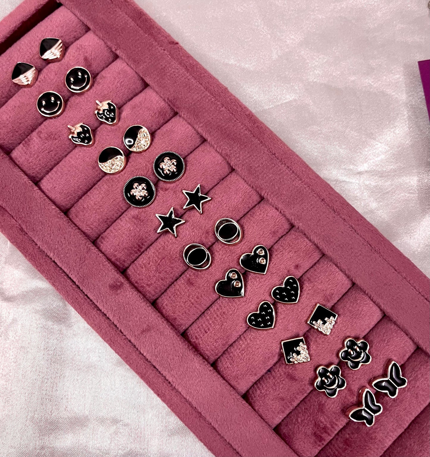 12 Pair of Button Studs - SubhagAlankar