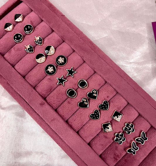 12 Pair of Button Studs - SubhagAlankar