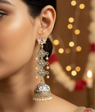 Long Kamal Jhumka