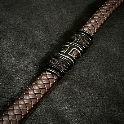 Zenith Leather Brown Band - SubhagAlankar