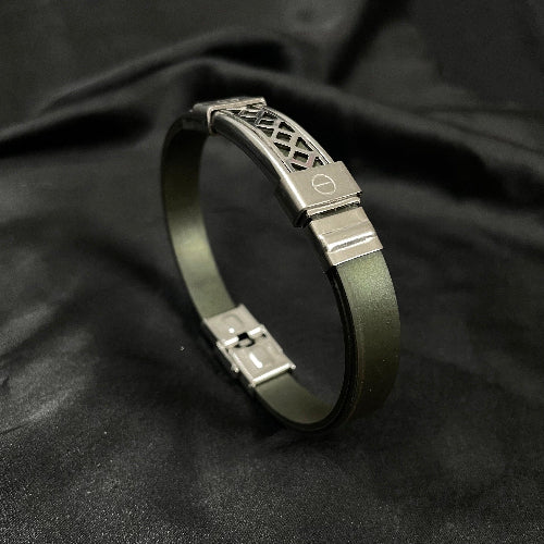 Titan's Leather Olive Band - SubhagAlankar