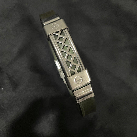 Titan's Leather Olive Band - SubhagAlankar