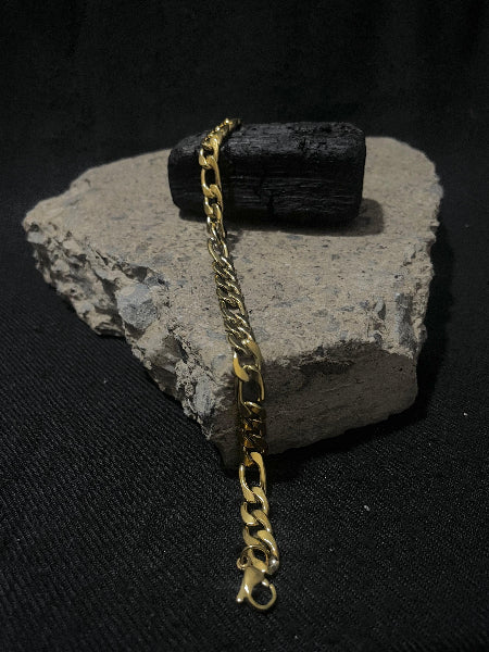 Chunky Gold Chain Bracelet - SubhagAlankar