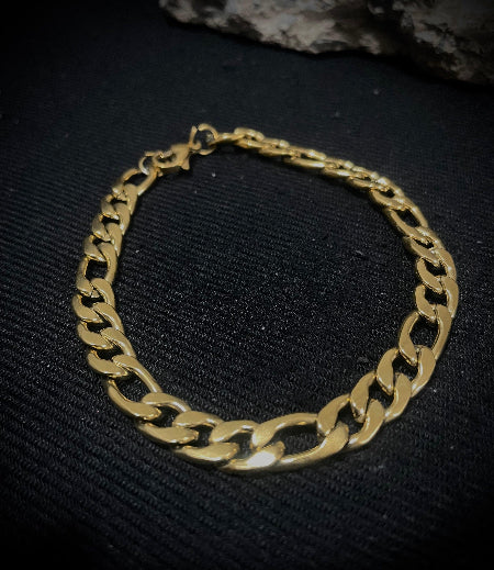 Chunky Gold Chain Bracelet - SubhagAlankar