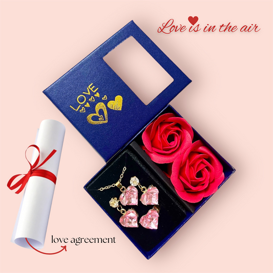 Romance in a Box - Combo Set With Love Agreement - SubhagAlankar