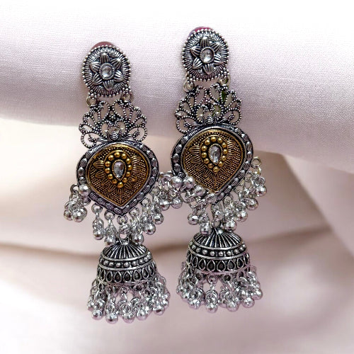 Gopali Drop Jhumka Earring - SubhagAlankar