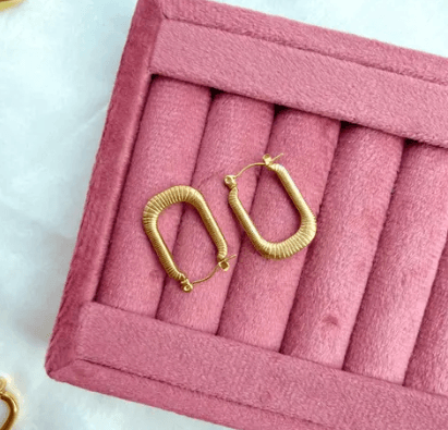 Minimalist Muse Earrings (Stainless Steel) - SubhagAlankar