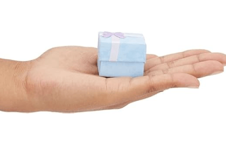 Elegant Ring Gift Box (Random Color)(only box) - SubhagAlankar