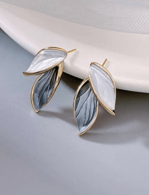 Ivy Leaf Studs earring - SubhagAlankar