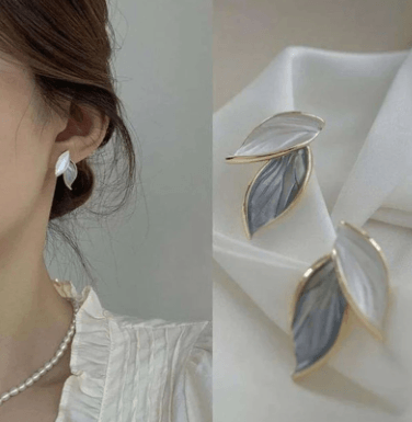 Ivy Leaf Studs earring - SubhagAlankar