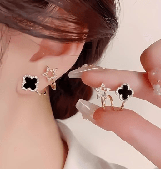 Sparkling Star Stud earring - SubhagAlankar
