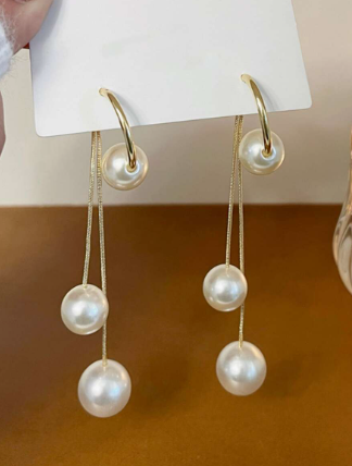 Dela's Pearl Drop Earring - SubhagAlankar