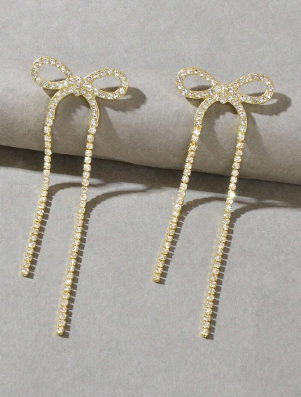 Graceful Long Bow Tassels - SubhagAlankar