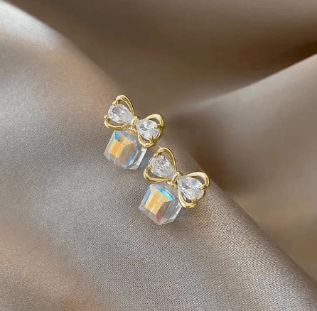 Cute Lil Gift Box Studs - SubhagAlankar