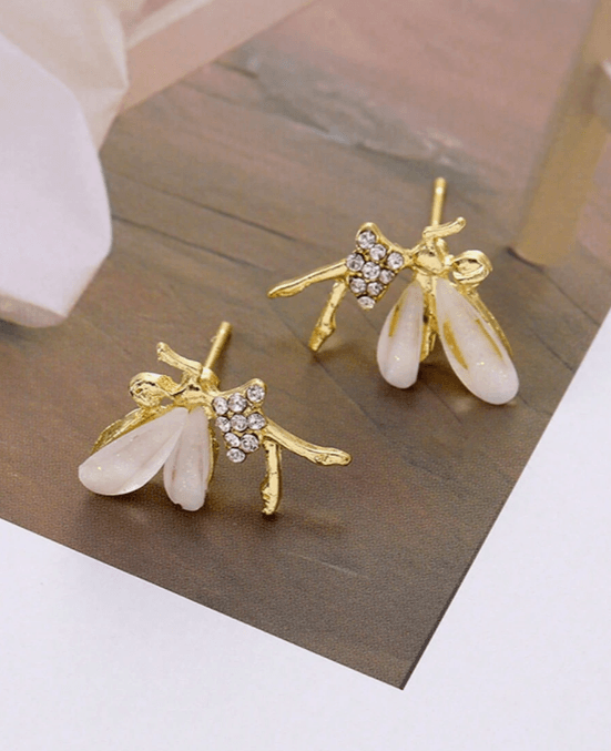 Dainty Fairy Stud Earring - SubhagAlankar