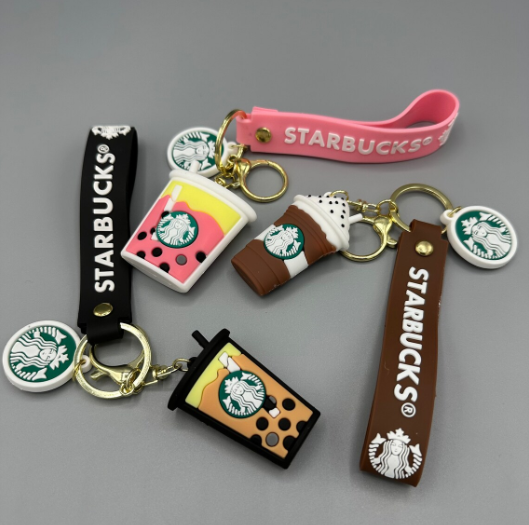 Stylish Starbucks Keychain ( RANDOM COLOR ) - SubhagAlankar