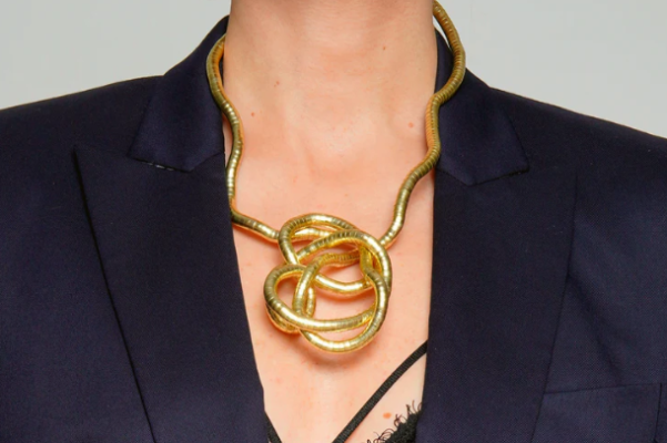 Golden Bendable Twistable Necklace