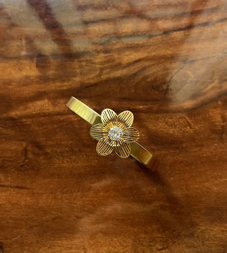 Floral Thin Wrist/ Baby Size bracelet