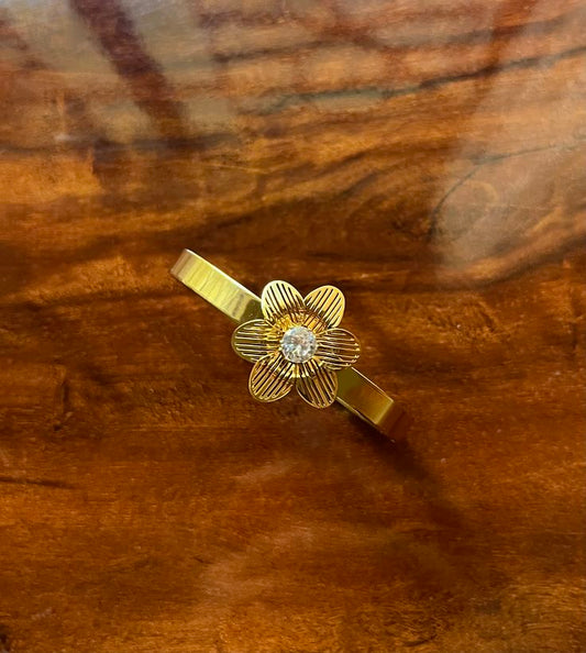 Floral Thin Wrist/ Baby Size bracelet