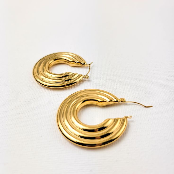 Layered Glow Hoop Earrings