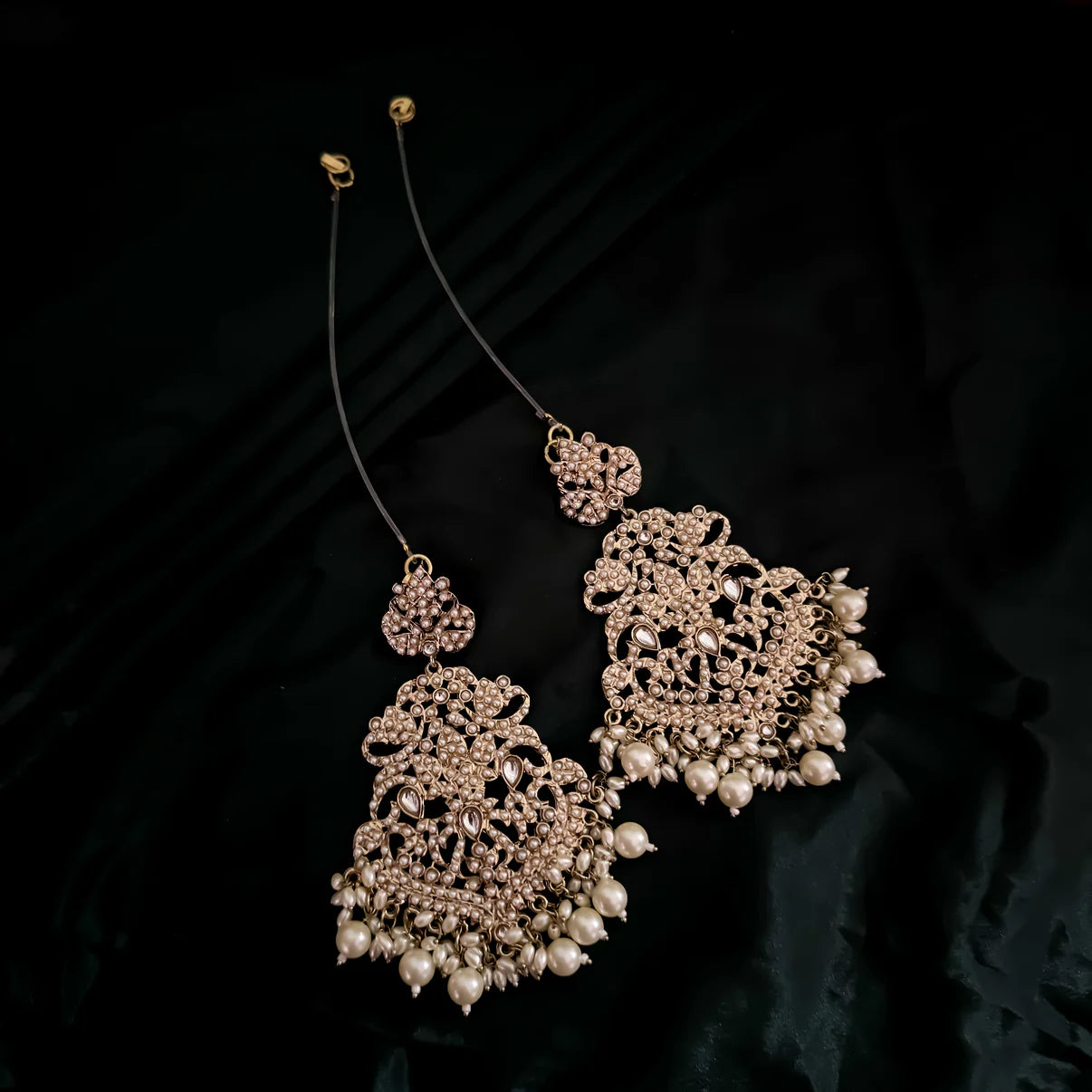 Invisible Stretchable Ear Chain (PACK OF 2) - SubhagAlankar