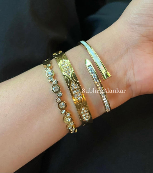 Fauna Stack Thin Wrist/ Baby Size bracelet