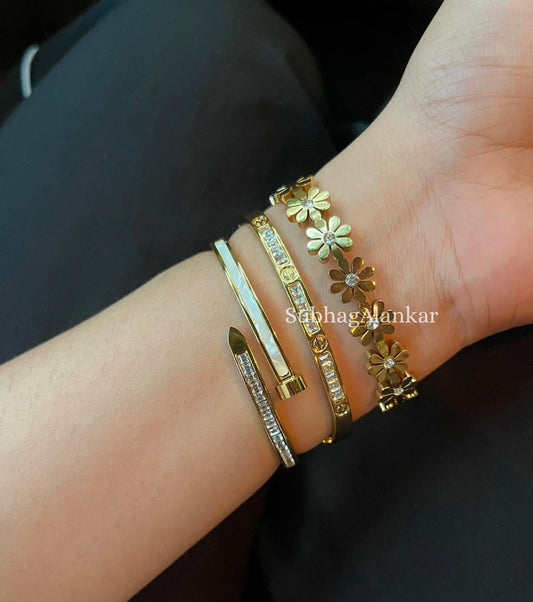 Elodie Stack Thin Wrist/ Baby Size bracelet