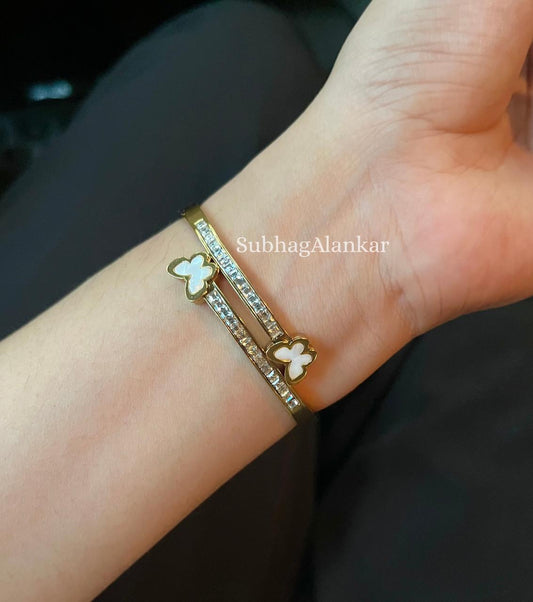 Butterfly Mirage Thin Wrist/ Baby Size bracelet