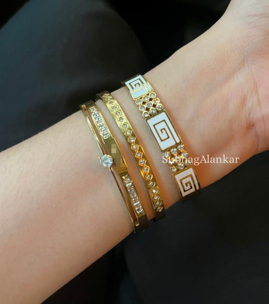 Faye Stack Thin Wrist/ Baby Size bracelet