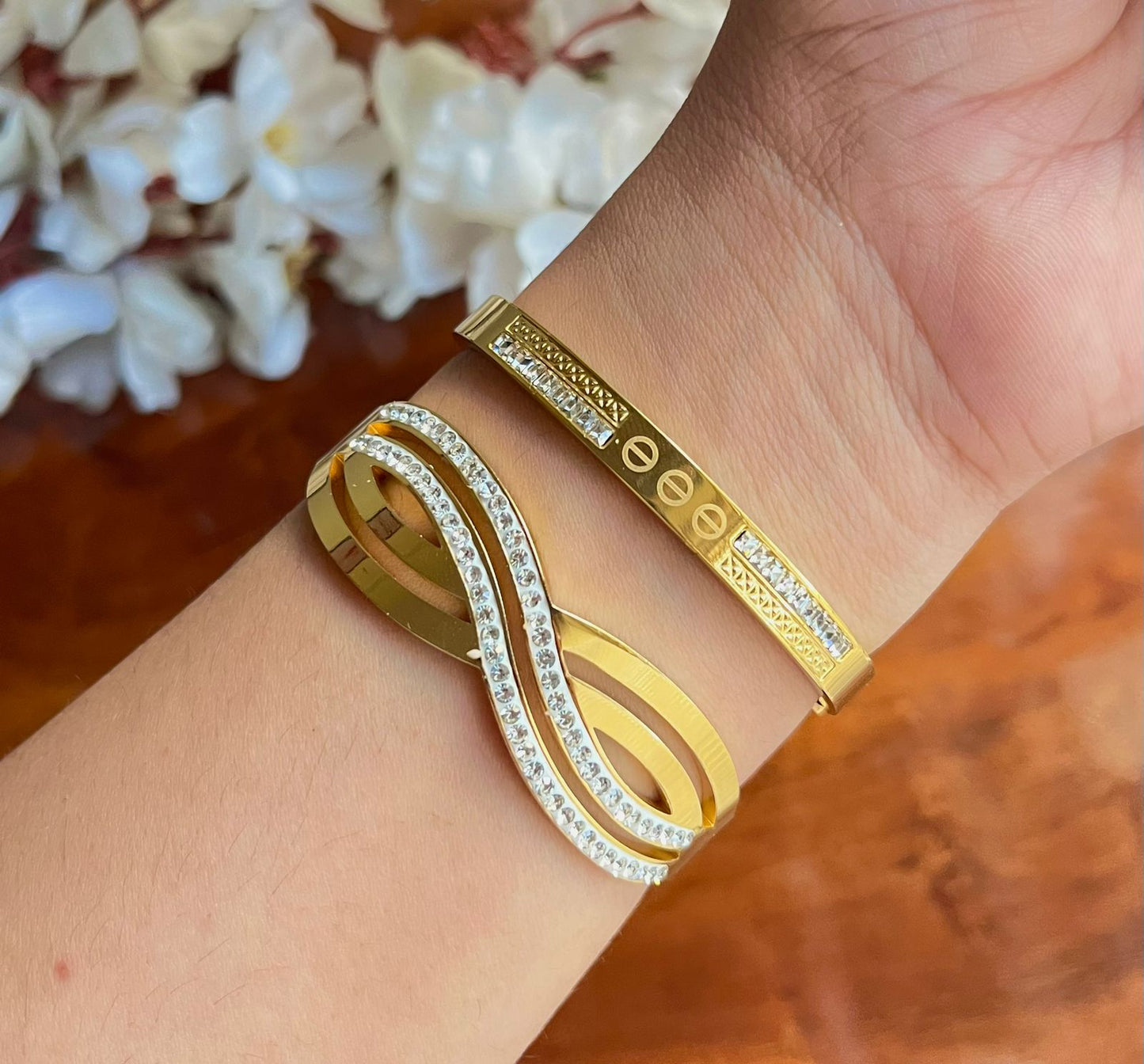 Level Up Stack Thin Wrist/ Baby Size bracelet