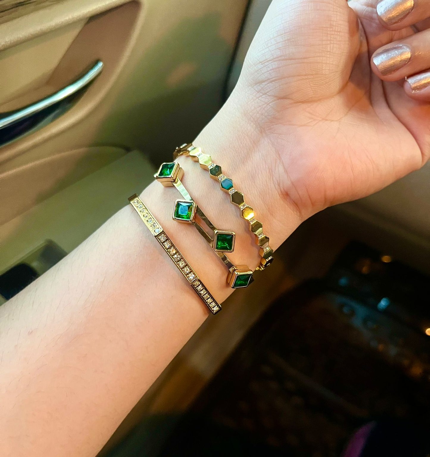 Freya Stack Thin Wrist/ Baby Size bracelet Stack