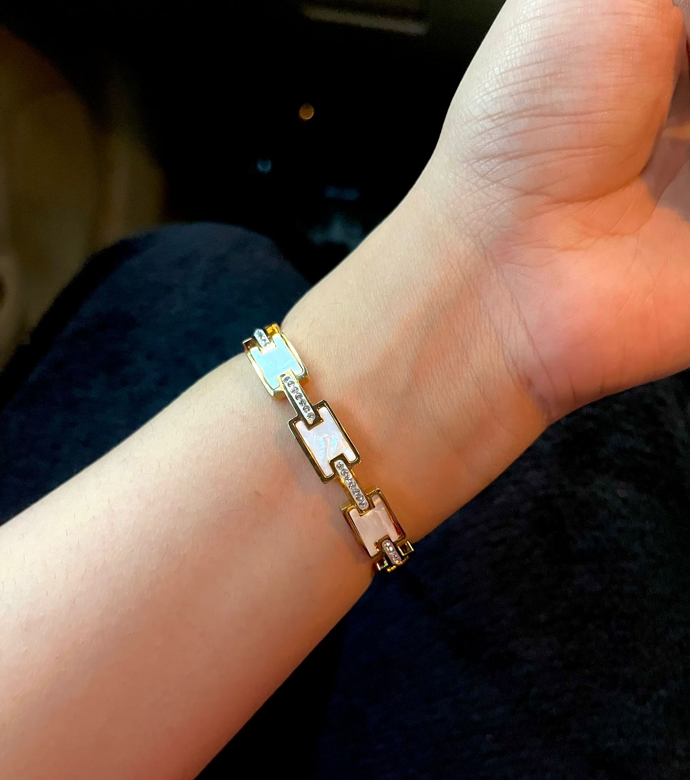 Queen bee Thin Wrist/ Baby Size bracelet