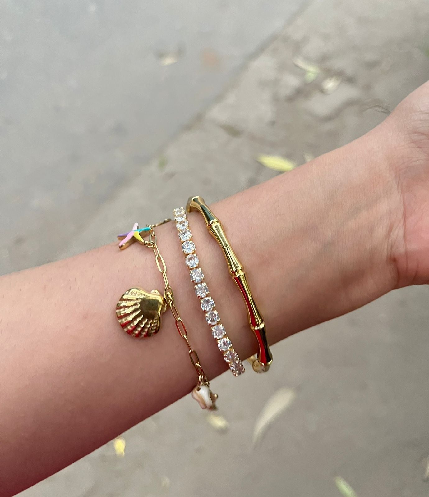 Elite Charm Bracelet Stack