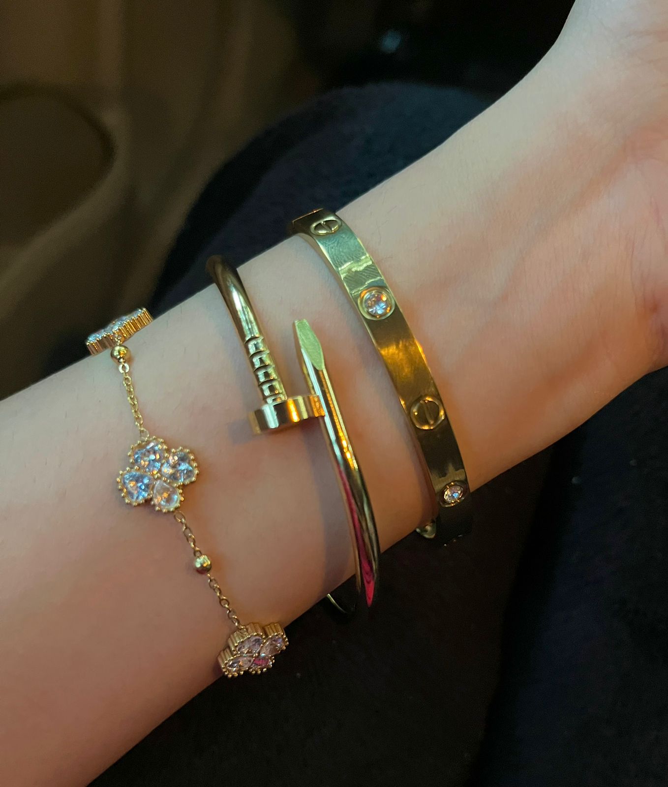 Dawn Kiss Bracelet Stack